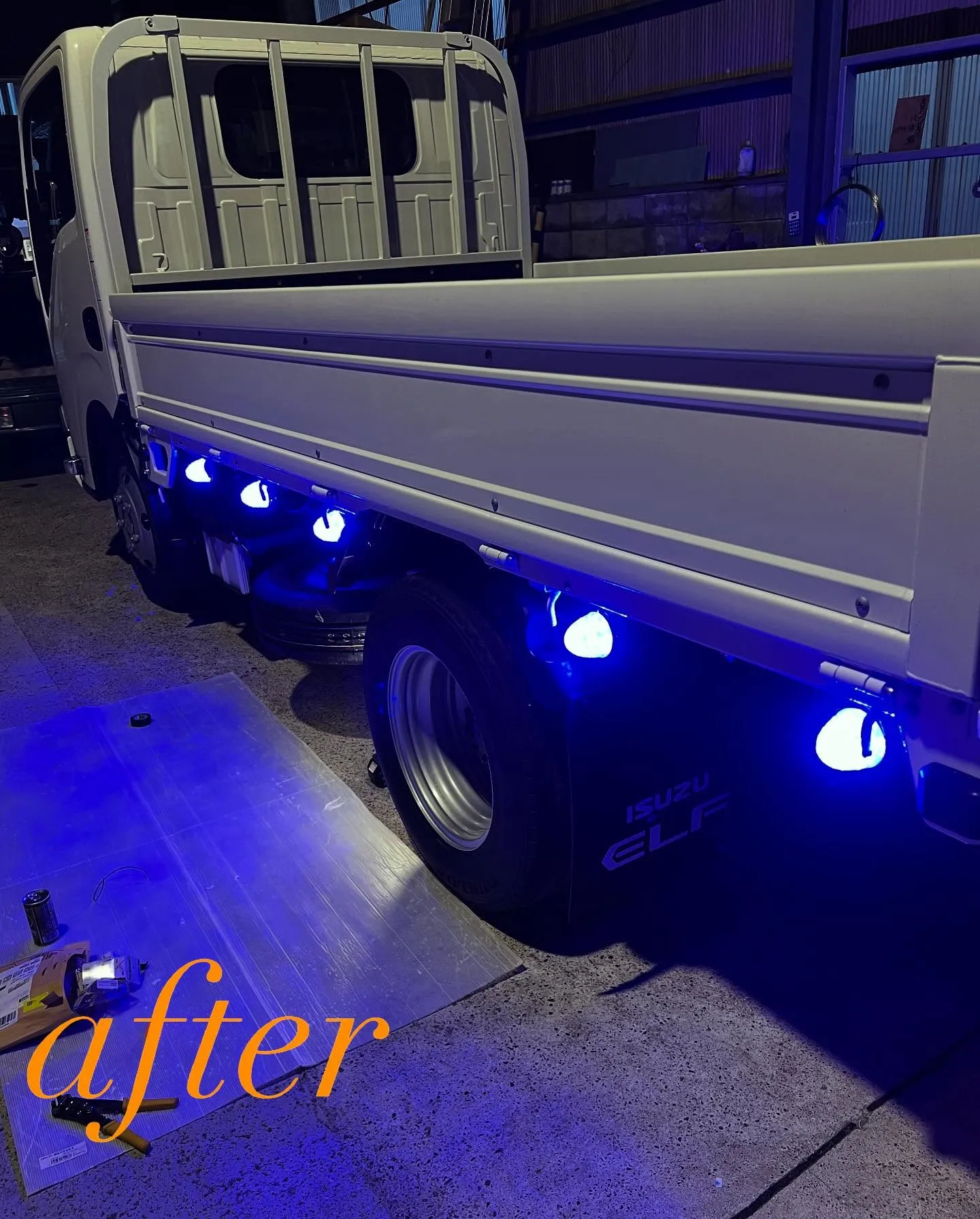 ✨トラックにマーカーランプ取り付け！ ✨