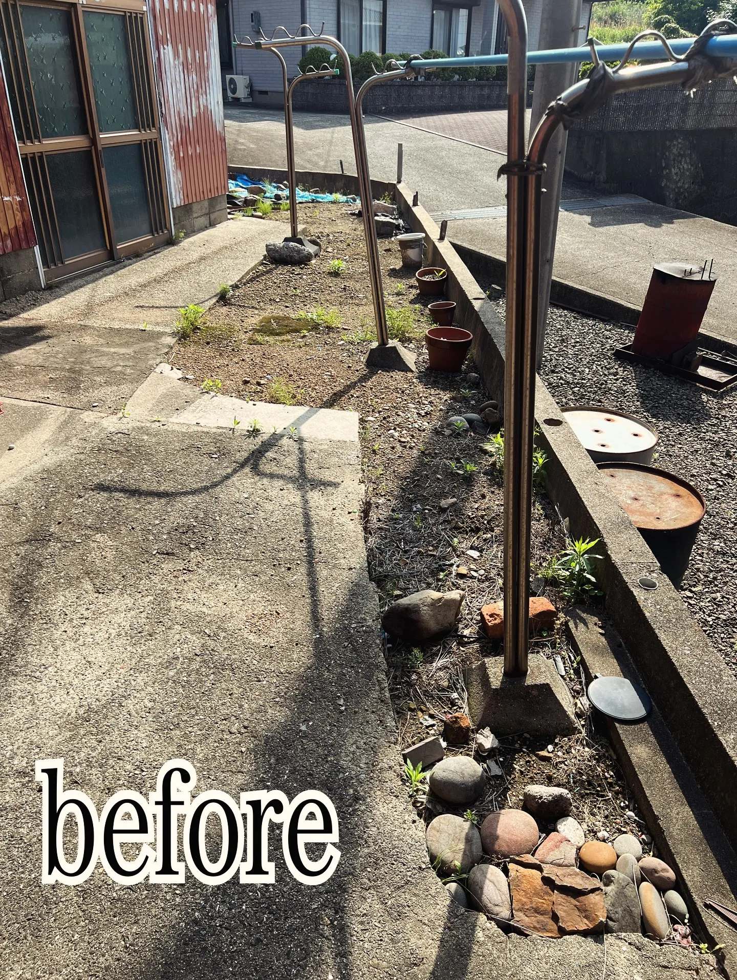 【防草対策の施工事例】