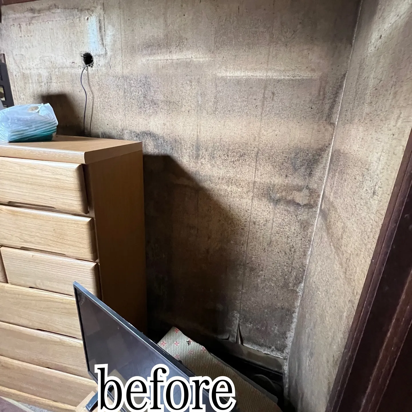 【クロス貼り替えの施工事例】