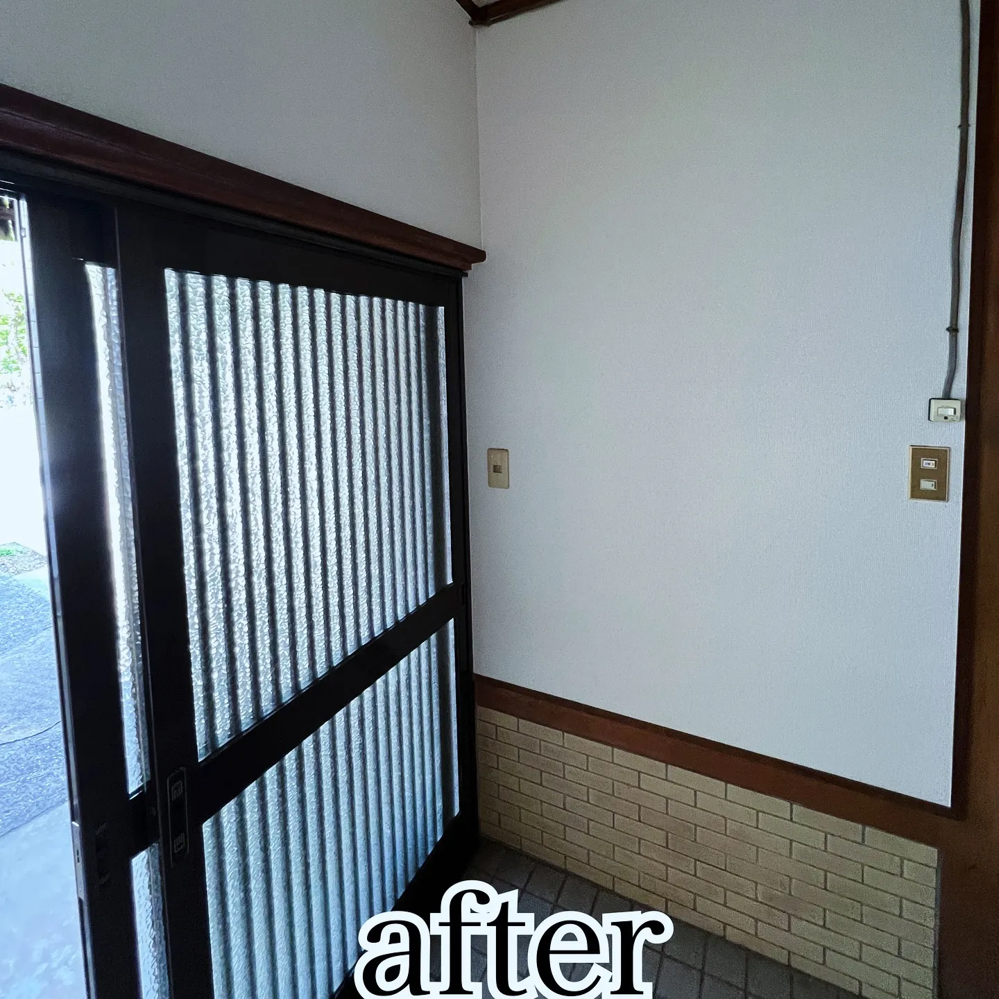 【クロス貼り替えの施工事例】