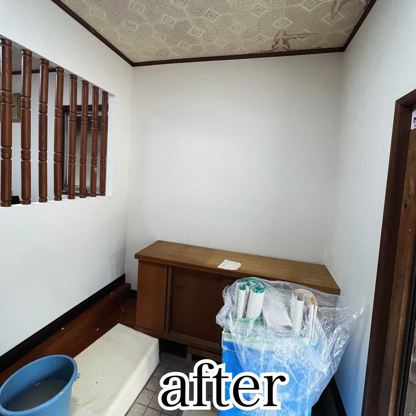 【クロス貼り替えの施工事例】