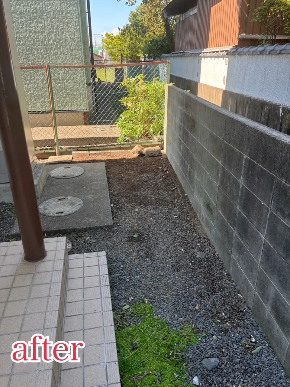 🌳庭木の伐採・抜根作業🌳